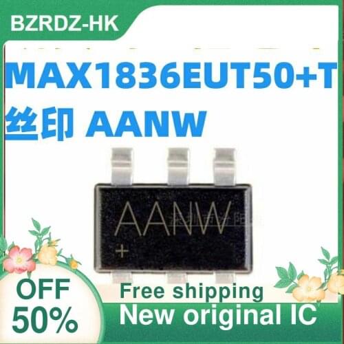 2-10PCS/lot MAX1836EUT50+T AANW SOT23-6 New original IC