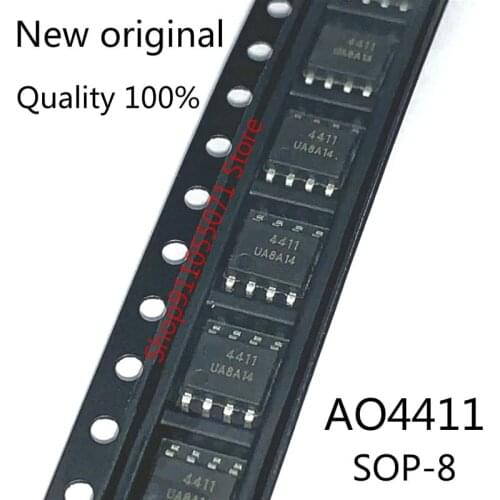 10PCS/LOT AO4411 4411 SOP8 Original In Stock