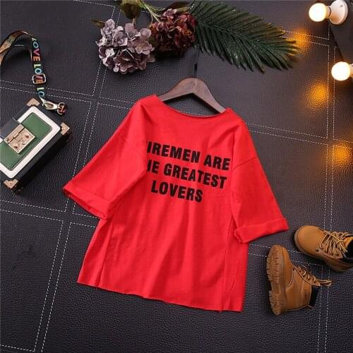 2019 Spring Casual Letter Clothes Solid Short Sleeve Sweatshirt For Girls High Quality Fashion Childrens Sweatshirt