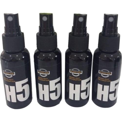 50ML Auto Cleaning Window Cleaner Car Accessories Repair Kit Headlight Agent Bright White Headlight Repair Lamp Transformation