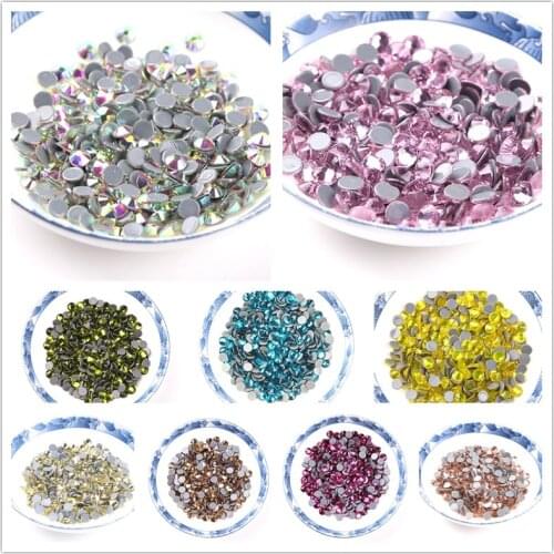 Big Bag Various Colors SS10 Hot Fix Rhinestone Use For DIY Bags Garment Shoes Free Shipping