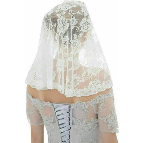 Chapel Church Veil Lace Catholic Mantilla infinity Mantilla Catholic Veil Head Covering Latin Mass Voile Noir Dentelle