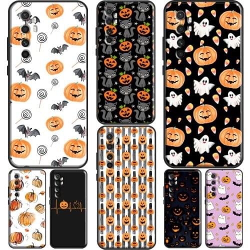 Halloween Pumpkins Funda For POCO X3 Pro F3 M3 Case For Xiaomi Mi 11 Ultra Mi Note 10 Lite 9T 10T Pro Cover