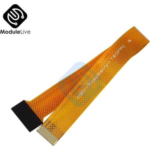 For Raspberry Pi Zero Pi0 V1.3 FFC Ribbon Cable Ribbon Line Flexible Flat Camera Cable 16CM