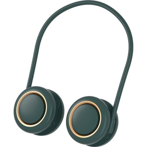 WS31 Multifunctional Hanging Neck Fan USB Charging Mini Hanging Neck Leafless Fan Outdoor Sports Fan Air Cooler