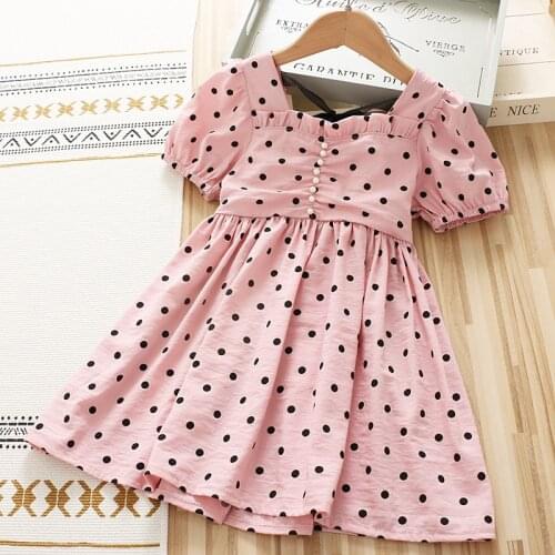 2-6 Years High Quality Summer Girl Dress 2021 New Lace Chiffon Flower Draped Ruched Kid Children Clothing Girl Princess Dress