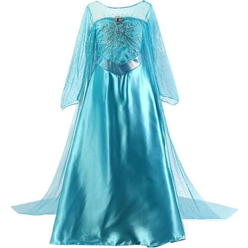 Dresses Girls Princess Halloween Cosplay Costume Kids Party Dress Cosplay Fantasia Costume 3 8 10T