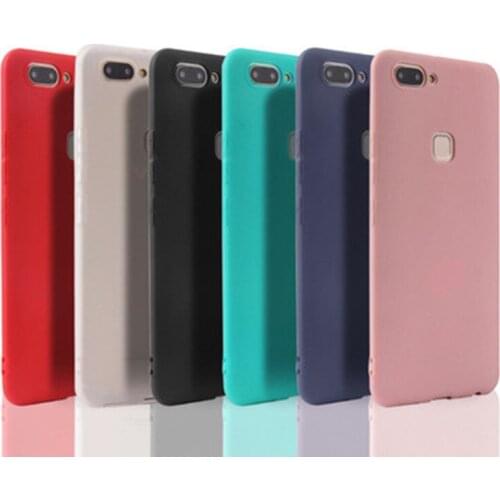 Suitable for VIVO X20 Candy Frosted Protective Case for VIVO X20plus Frosted TPU Soft Shell Silicone Phone Case