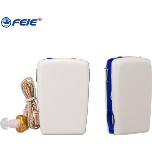 FEIE Ear Voice Amplifier Deaf Hearing Aid Devices with Belt Clip online S-6A free shipping
