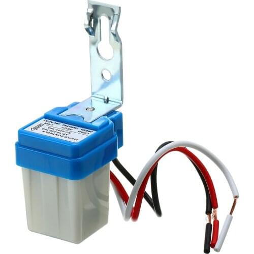 AC 220V Sensor Switch Street Auto Light Switches Night On Day Off Photocontrol Sensor Switches Lighting Accessories