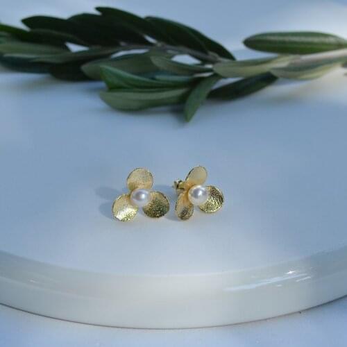 Handmade silver earrings free shipping from Turkey