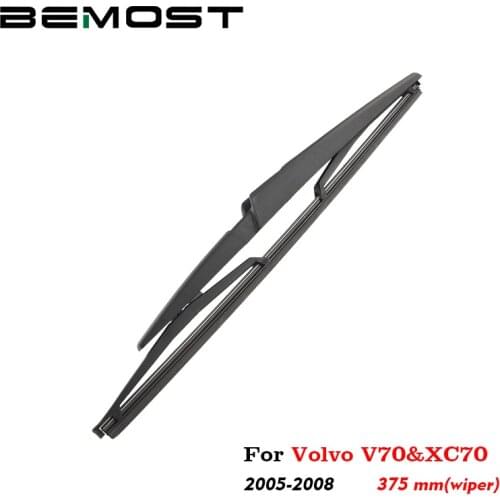 BEMOST Auto Car Rear Windscreen Windshield Wiper Arm Blade Natural Rubber For Volvo V70&XC70 375MM Hatchback 2005 2006 2007 2008
