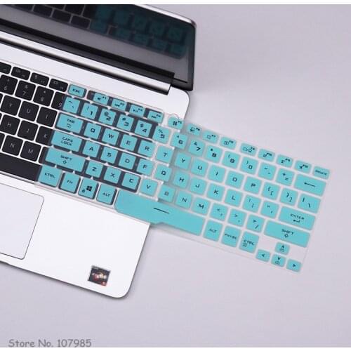 Silicone Laptop Keyboard Skin Cover Protector For Asus ROG Zephyrus G14 GA401 GA401ii GA401iu GA401iv 14-inch gaming notebook