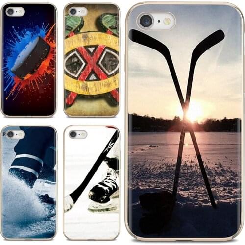 For Samsung Galaxy A10 A40 A50 A70 A3 A5 A7 A9 A8 A6 Plus 2018 2015 2016 2017 i love ice Hockey Sweet Silicone Phone Case