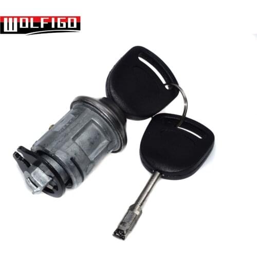 WOLFIGO NEW IGNITION LOCK BARREL CYLINDER FOR FORD TIBBIE KEY ESCORT FIESTA TRANSIT FOCUS 1022184