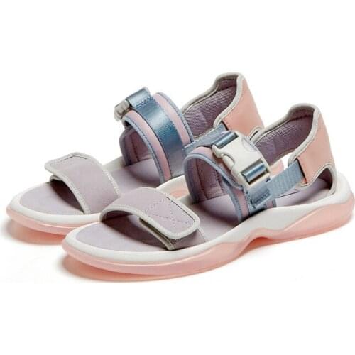 2021 New Concise Buckle Women Shoes Flats Summer Low Heels Sandals For Girls Fashion Newest Party Dancing Basic Shoes Woman