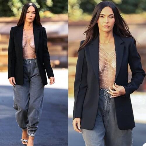 Summer Chic Black Women Suits Custom Made Notched Lapel Blazer Elegant Fashion Streetwear Loose Jacket 1 Piece