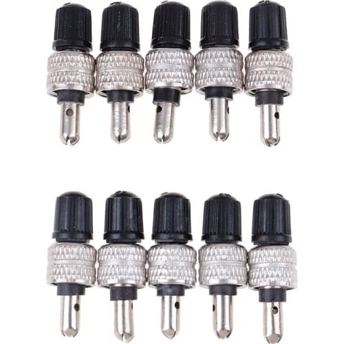 10Pcs Bike Bicycle Wheel Tire Valve Core Replacement Repair