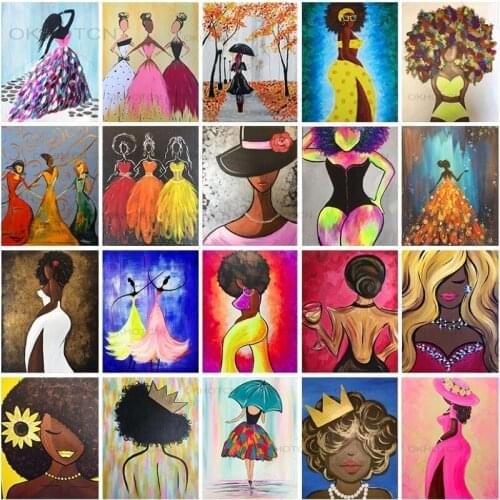 5D Diy Diamond Painting Cartoon Black Beauty Dance Cross Stitch Kit Full Diamond Embroidery Mosaic Art Picture Rhinestone Gift
