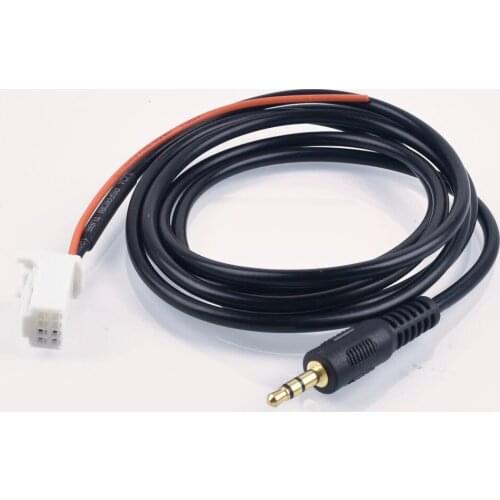 AUX in Audio Input Cable 3.5MM Jack Adapter For Subaru Forester Impreza 2007 2008