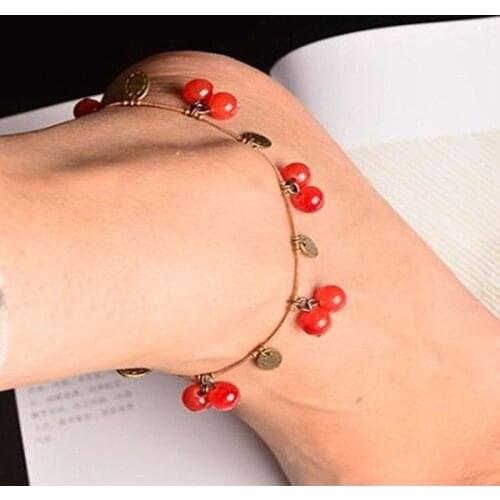 BINQINGZI Bracelets On The Leg