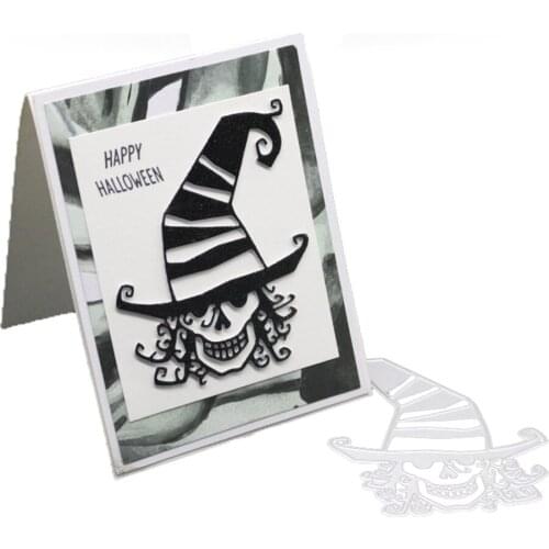 Clown Decorative Cards Top Hat Metal Cutting Dies Stencil for DIY Scrapbooking Album Embossing Paper Cards Crafts Die Cuts