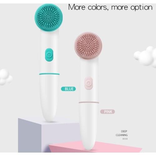 Electric Facial Cleansing Brush Rotating Cleansing Spa System Deep Cleansing and Removing Dark Spots Skin Care Tool