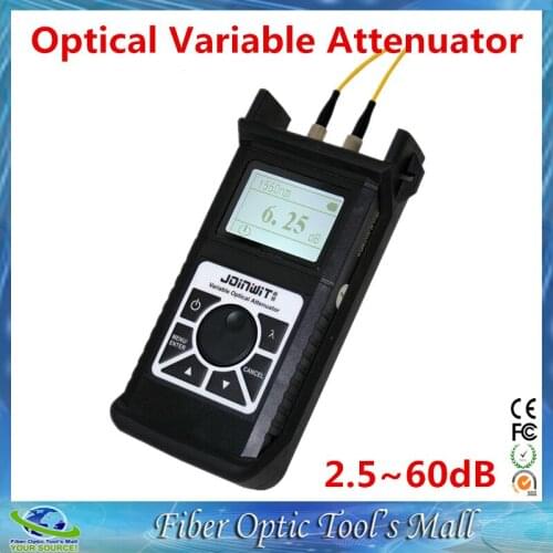 JoinWit JW3303 Handheld Variable Optical Attenuator 2.5~60dB 1260~1650nm