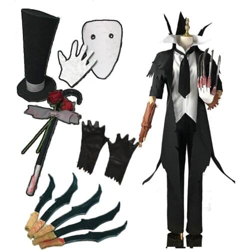Game Identity V Cosplay Costumes Hunter Jack Original Black The Ripper Jack Cosplay Costume Carnival Party Anime Cosplay Costume