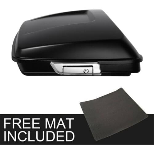 Motorcycle 5.5" Matt Black Trunk Pack For Harley Tour Pak Touring Road King Electra Glide Road Glide Street Glide 2014-2020