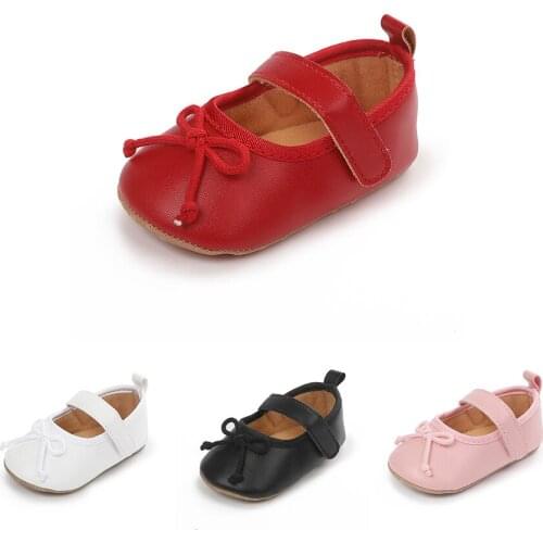 Baby girl shoes Solid color princess shoes toddler shoes