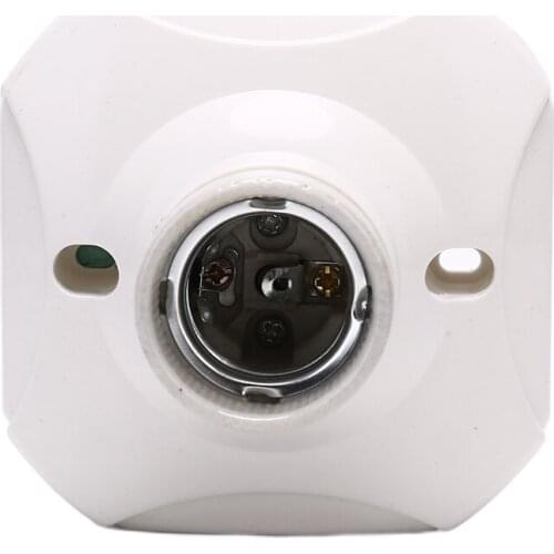 E27 Lamp Holder E27 Bulb Holder Lamp Socket Ceramic Lamp Bulb Socket Lamp Base 9cm x 6cm x 4cm