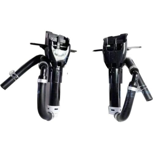 2007-2009 Headlight Spray Nozzle for Outlander Ex Headlamp Washer Cover for Airtrek Without Painting Headlights Clean with Tube