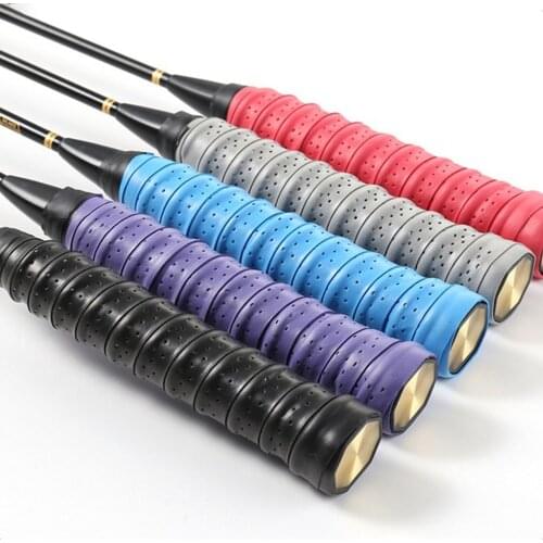 10 Colors Brand Anti-slip Racket Grip Badminton Overgrips Sweatband Outdoor Sports Accessories Tennis Tape Hand Grips