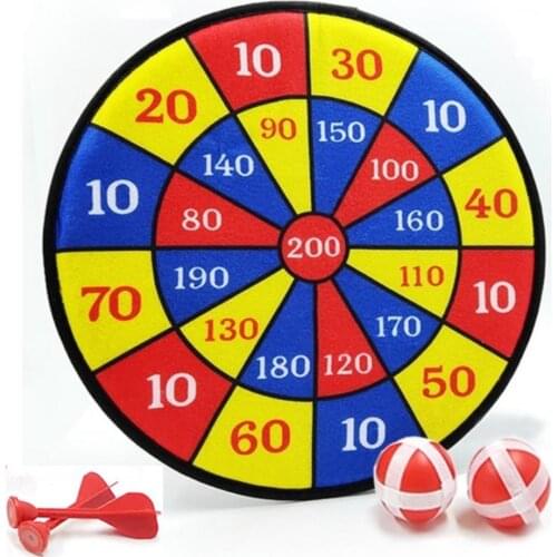 2019 Sticky Ball Darts Board Family Lawn Game Toys For Children Kids Sandbags Throwing Indoor Outdoor Parent-child Interaction