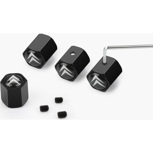 4pcs Car Wheel Tire Valve Caps Stem Case For Citroen C1 C2 C3 C4 C5 C6 C8 C4L DS3 DS4 DS5 DS5LS DS6 Accessories Car Styling