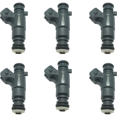 6Pcs Car Fuel Injectors Nozzle For Mitsubishi southeast V3 Lingyue Lanser Changan kuaiwang 1.5L nozzle OEM F01R00M010