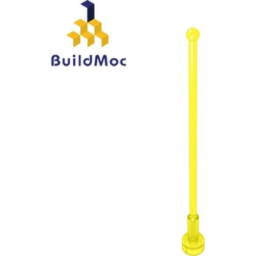 BuildMOC Compatible Assembles Particles 2569 Antenna Whip 8H For Building Blocks Parts DIY LOGO Educ