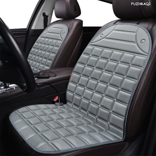 FUZHKAQI 12V Heated car seat cover for Infiniti all model QX30 ESQ Q50 QX70 Q70 QX50 M G FX series Winter Pad Cushio styling