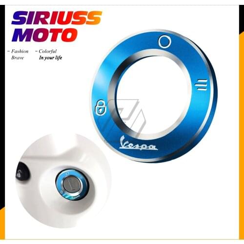 Motorcycle Steering Lock Cover Case for Piaggio Vespa LX S ET4 GTS GTV Lock Trim