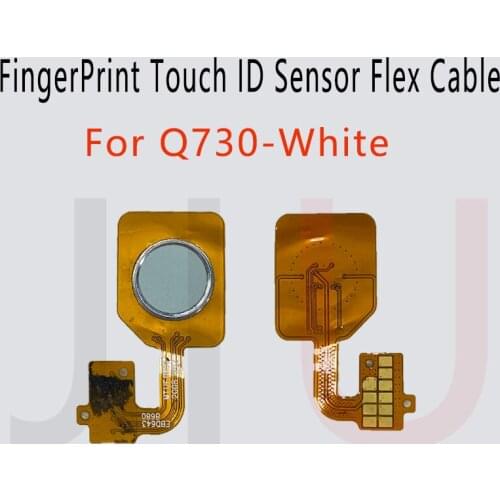 For LG Stylo 6 Q730 Q730A Home Button FingerPrint Touch ID Sensor Flex Cable Ribbon Replacement Parts