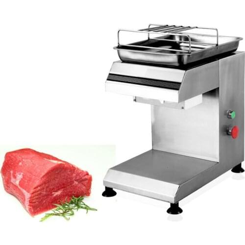 Electric Meat Slicer Home Kitchen Meat Cutter Stainless Steel Automatic Meat Cutting Machine 2-25mm Blade Thick Grinder GSK-R002