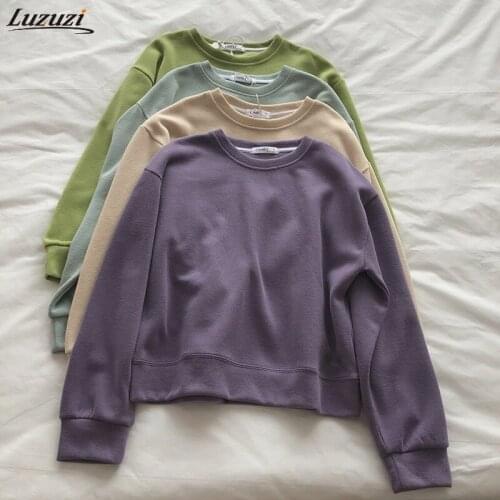 Женские длинные толстовки Luzuzi China At AliExpress