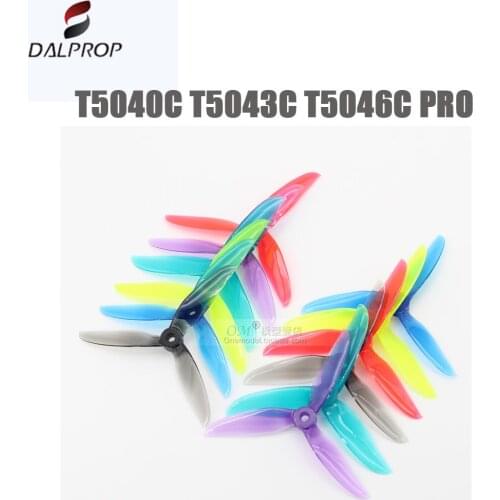 M./-2pairs/6pairs New DALPROP CYCLONE T5040C/T5045C/T5043C/T5046C PRO 3-Blade propeller for FPV Freestyle Drone Quadcopter