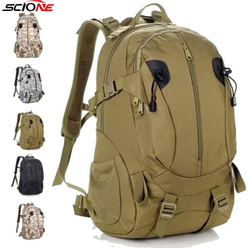 Men Military Backpack Tactical Rucksack Outdoor Camping Hiking Bag Waterproof Travel Sports Climbing Army Bags Hunting XA227G