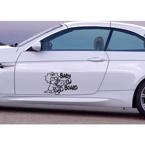 Free shipping Baby on board Car Stickers For Jeep Sticker Large Vinyl Military Hood Graphic Body Fits Most Vehicles