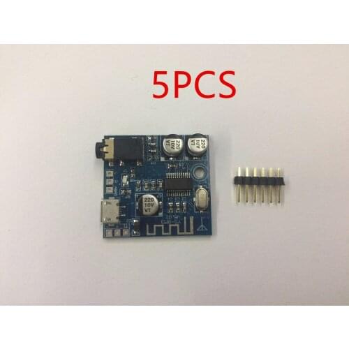 5PCS MP3 Bluetooth decoder board lossless car speaker audio power amplifier board modified DIY audio accept 4.1 module