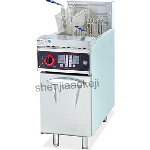 Commercial French fries fried chicken fryer Stainless Steel DF-26A Electric Fryer with Timer,Western-style Restaurant Equipment