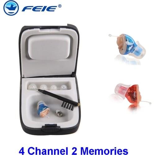 S-13A 4 Channel Invisible Hearing Assist Fashion Listening Devices Hearing Aid Price for Hearing Loss DropShipping