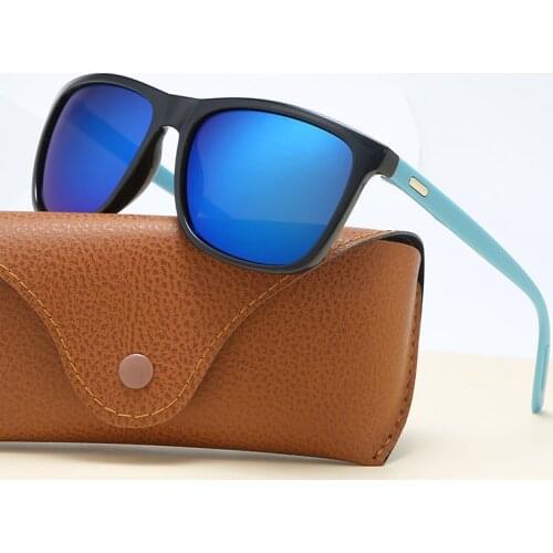 Classic Plastic Men Sunglasses Women Brand Designer Driving Square Frame Retro Sun Glasses Male Goggle UV400 Gafas De Sol